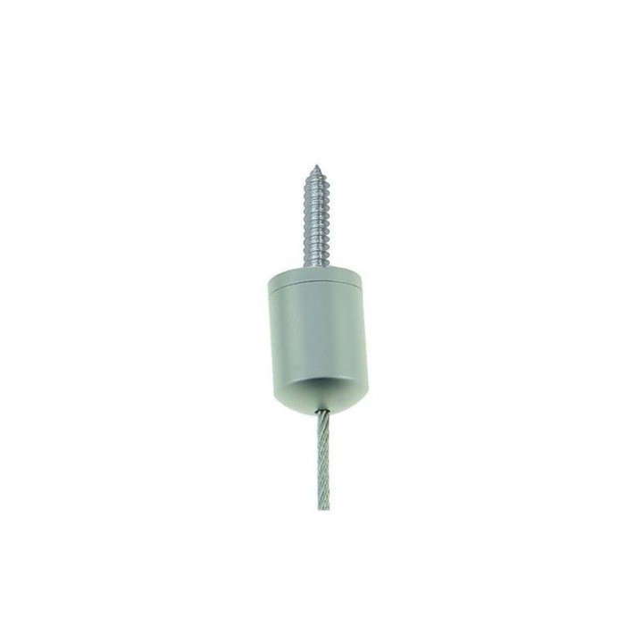GeckoTeq Ceiling Cam Cable System 6 mm - 10 kg med selvlåsende klemme