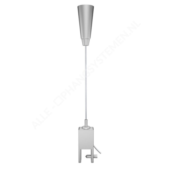 GeckoTeq Decken Anker Selbstbremsend Kabelsystem 12mm - 20kg