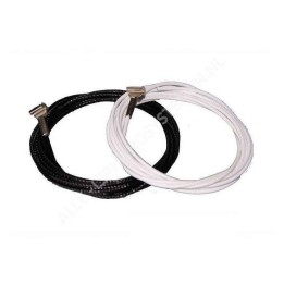 STAS 1,8mm Cobra ståltråd svart eller vit - 200cm