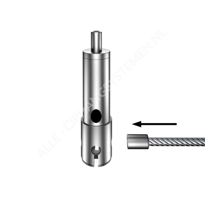 GeckoTeq Serre-câble autobloquant avec pied diviseur - 20kg