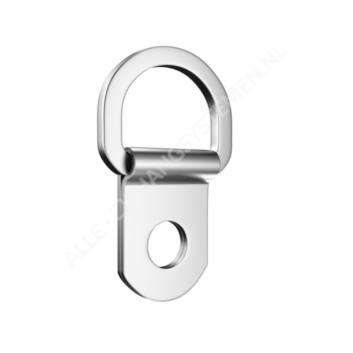 Ciondolo con anello a D GeckoTeq con anello chiuso - 25 kg