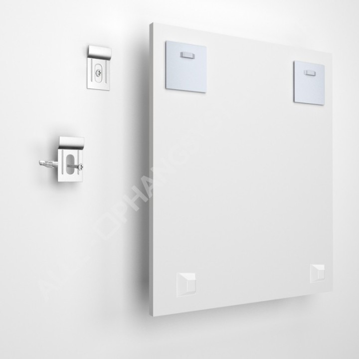 Staffe da parete multi-gancio Geckoteq 100