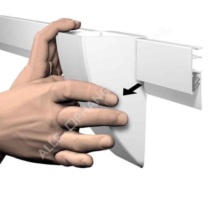 Artiteq Info Rail Storage Clip - in 2 Farben