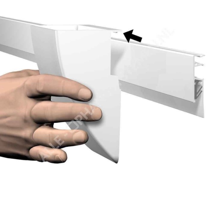 Artiteq Info Rail Storage Clip - w 2 kolorach