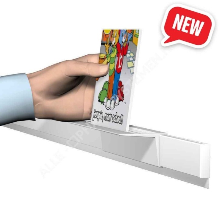 Artiteq Info Rail Support Clip - in 2 Farben
