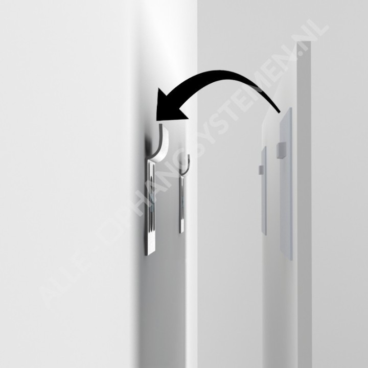 Wieszaki na lusterka GeckoTeq w opakowaniu zbiorczym DiBond Glass Forex