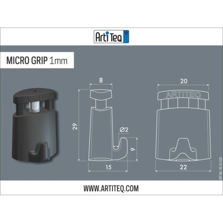 Artiteq Selvlåsende Mikrokrog - 10kg